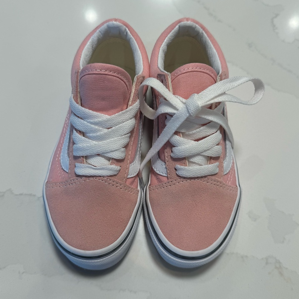 Pink Kids Old Skool Vans